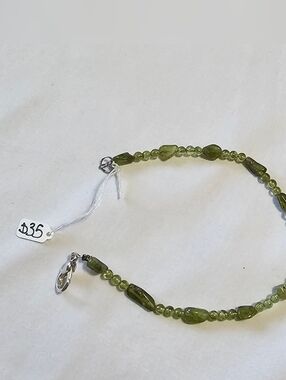 Peridot Ankle Bracelet